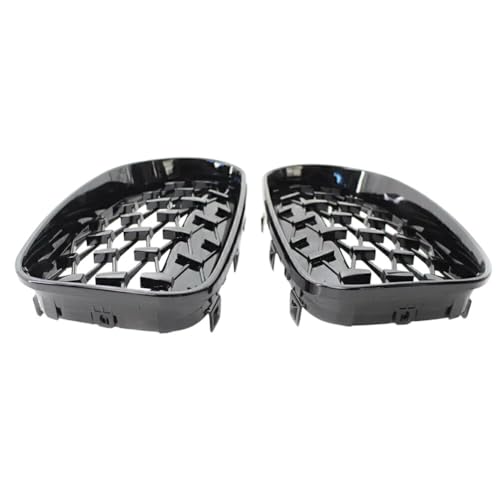 Calandre Noire contre Grille Avant Usée pour BMW E81 E82 E87 E88 de 2007 à 2011 - 5