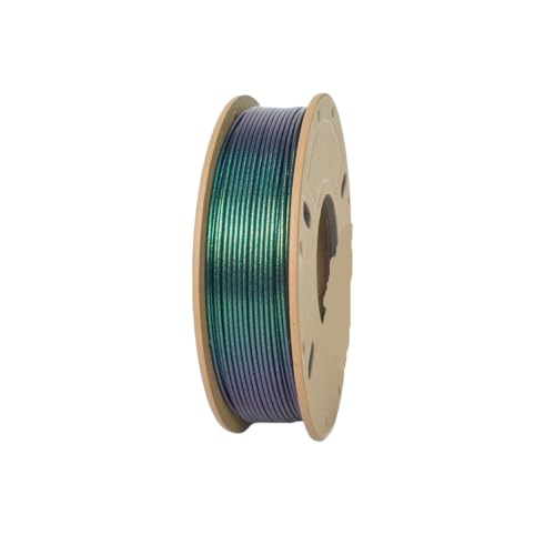 Filament 3D soie métallisée 1.75 mm 250g au fini brillant satiné haut de gamme