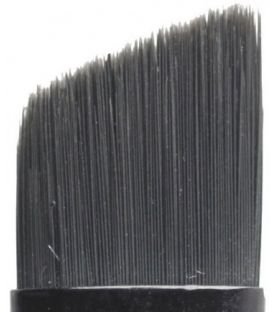 Avril "Pro" Flat Beveled Brush for Eyelid and Eyeliner #7, Yellow - Image 2