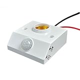 Limtula Industrielle Bewegungspflicht Leichte Basen Mit Automatischer Abschlussfunktion Einfacher Installationen Für Waschraum Und Lagerbereiche Für E27