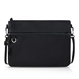 Poche à fermeture à glissière: Le sac à glissière comprend 1 compartiment zip principal et 1 poche zip externe pour des clés d'accès rapide, des cartes et garder vos objets quotidiens propres et organisés pour rendre le voyage plus pratique et efficace