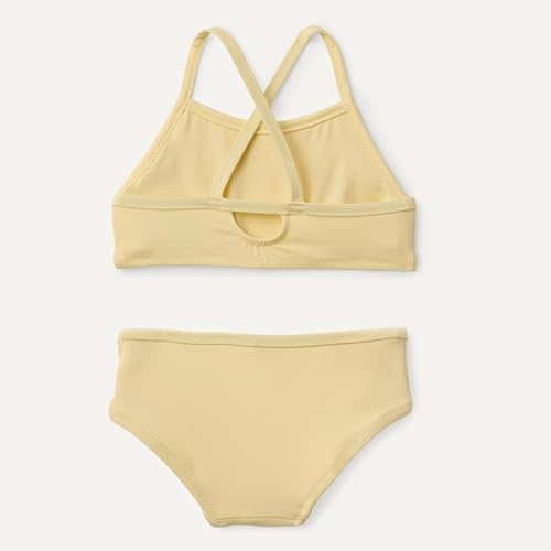 Image of Amazon Essentials Girls and Toddlers' Cross Back Bikini Set