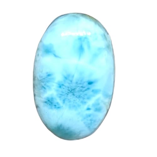 Larimar naturel cabochon pierre gemme lâche pour collier et bague DIY