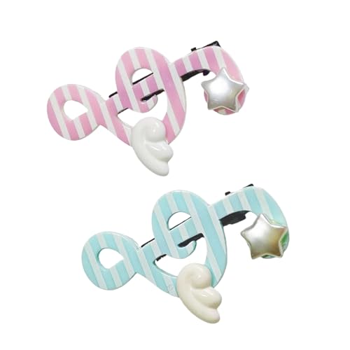 Pinzas de Pelo con Nota Musical y Ala para Mujer miniatura 1