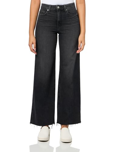 PAIGE Women's Anessa 31 Inch Inseam Jeans with Raw Hem