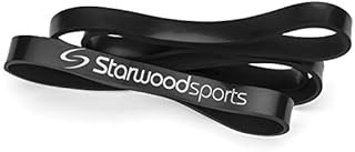 Starwood Sports Pull Up Bands & Resistance Bands - Rubber Heavy Duty Loop Fitness Bands for Men & Women - Build Power & Muscle - Training, Assisted Pull Ups & Gym Exercise