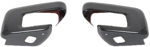 Couvertures miroir aile Ford F150 protection antichoc et anti-rayures en grain carbone