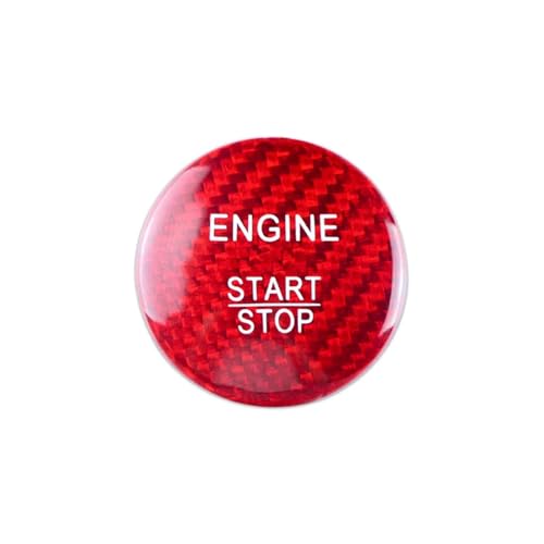 Couvercle bouton démarrage GLE rouge pour dynamiser l'habitacle de votre auto