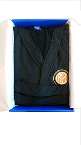 Inter Accappatoio Premium Junior F.c, Nero, 12-14