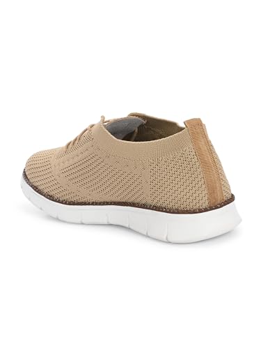 Image of KASTAVA Men's Casual Dress Oxfords Net Shoes Breathable Knit Leisure Fashion Sneakers Lightweight Comfortable Walking Shoes