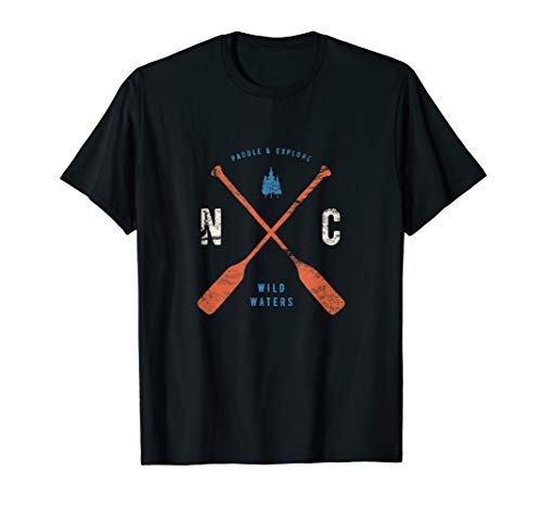 North Carolina canoe and kayaking T-Shirt