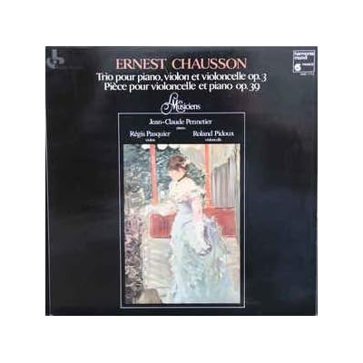 Trio Pour Piano, Violon Et Violoncelle, Op. 3 / Pi&egrave;ce Pour Violoncelle Et Piano, Op. 39