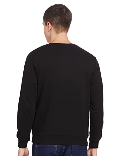Image of Max Men Cotton Blend Solid Crew Neck Sweatshirt