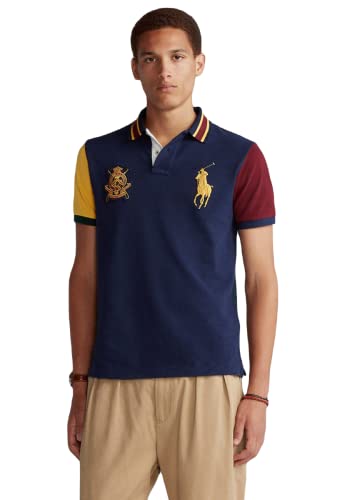 Polo Ralph Lauren Herren-Poloshirt, schmale Passform, großes Pony-Logo,...