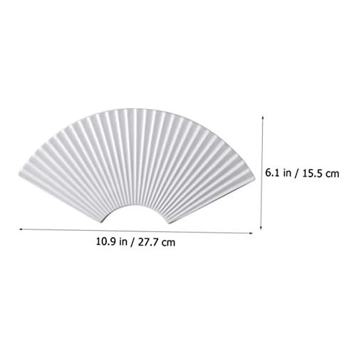 Plato decorativo japonés para sushi de cerámica blanco miniatura 3