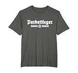 Parkettleger Bodenleger Zunftzeichen Handwerk Geschenk T-Shirt