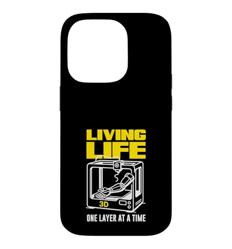 Living Life 3D One Layer At A Time �v�����g �X�}�z�P�[�X iPhone 14 Pro �p