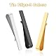 3 Stück Krawattennadel Krawattennadeln für Herren Krawattenklammer Klassische Krawattenklammern Edelstahl Tie Clip Set Schwarz Gold Silber für Krawatten Männer Alltag Hochzeit Jahrestag Geschäft