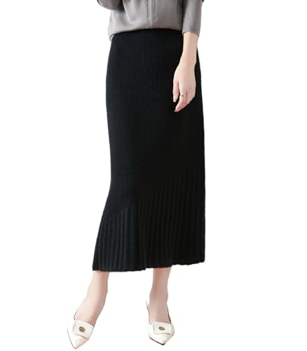 Ailaile Mid Length Skirt Women Autumn Winter 100%...