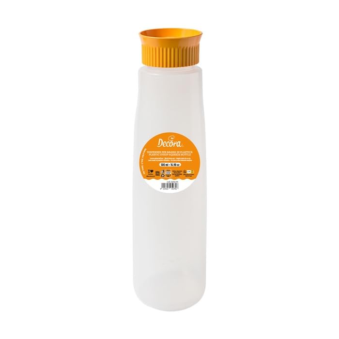 DecoraSyrup Squeeze Bottle, 23.5 x 6.5 x 6.5 cm