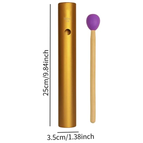 Set di tubi Wah-Wah in alluminio, strumento a percussione manuale per musica e relax, frequenze multiple incluse
