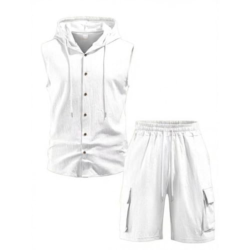 Ensemble en lin homme pour la plage et les vacances d'été décontractées