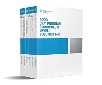 2023 CFA Program Curriculum Level I Box Set : CFA Institute: Amazon.com ...