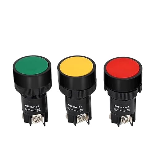 Interrupteur bouton-poussoir plat 22mm rouge XB2-EA141 1NO