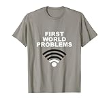WiFi Detector Funny First World Problems Shirt | WiFi Shirt