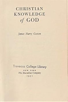Unknown Binding Christian Knowledge Of God Book