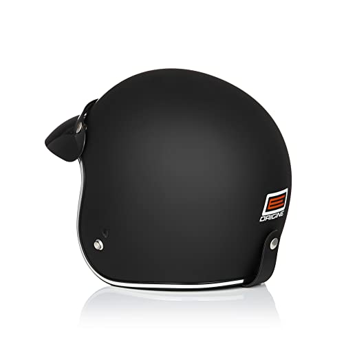 Miniatura 4 de Origine Casco Moto Jet Vintage Casco Moto Abierto Scooter Retro Homologado Ece Solid Matt Black,M