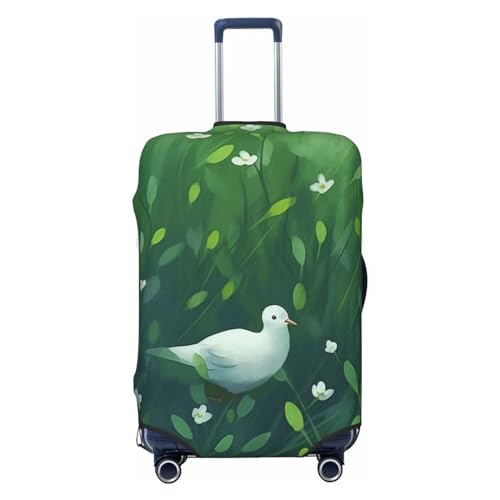 Housse de protection pour valise XL noire lavable et élastique pour bagage de voyage