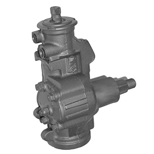 Detroit Axle - 3-Bolt Complete Power Steering Gear Box Assembly Replacement For Chevy S10 Blazer Gmc Jimmy Sonoma Jeep Wrangler Cherokee Tj #TOP3