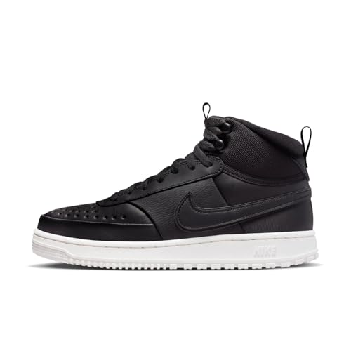 NIKE Homme Court Vision Mid Wntr Shoes, Black Phantom,...
