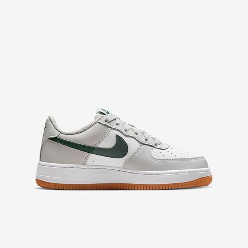 Nike Air Force 1 Big Kids' Shoes (Photon Dust/Fir/Gum Medium Brown/White)3