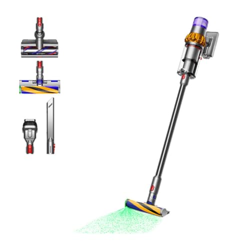Dyson V15 Detect Absolute Aspirador de batería, plástico, Plata