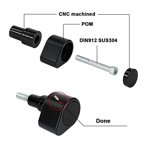 Carenado protección contra caídas para chasis de BMW K1200R K1300R 3