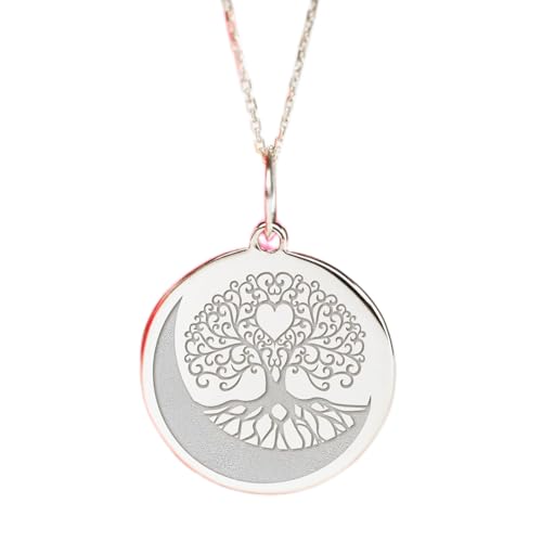 Collar de luna y árbol de la vida LKBEADS ideal para tus looks diarios modernos
