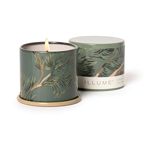 Illume Beautifully Done Essentials Hinoki Sage Demi Vanity Tin Scented Candle #TOP4