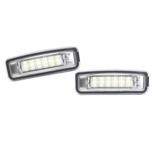 Lámpara de matrícula LED para Ford Focus MK1 luz blanca para viajes nocturnos