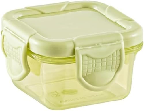 WNRJ 25 �� �~�j�H�i�ۑ��e�� 6cm×6cm×4cm ���R��h�~ �d�q�����W�Ή� �q�����ٓ��E�������p �①�E�g�уR���p�N�g ���킢���f�U�C�� (�O���[��)