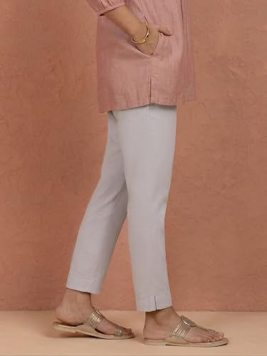 Image of TWIN BIRDS Women Viscose Cotton Kurti Pants | Stretch Ethnic Daily Trousers