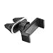 Produktbild Finoo I Handy Lüfter Halterung Air Vent 360 Grad KFZ Halterung Auto Mount Cradle für iPhone X/SE/6/6S, iPhone 7, Nexus 5 x, Moto E, OnePlus X, HTC, Sony, Nokia und andere Smartphones (schwarz)