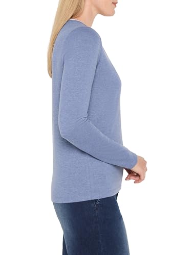 Image of NIC+ZOE Cozy Jersey Double Layer Split Neck Tee