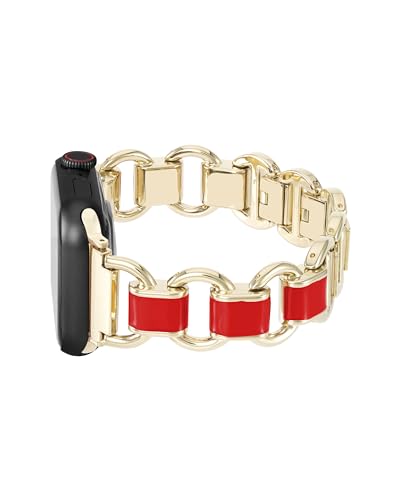 Image of Anne Klein Fashion Chain Bracelet for Apple Watch, Secure, Adjustable, Apple Watch Replacement Band, Fits Most Wrists