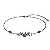 TOAKOT Pulsera gótica de murciélago de plata de ley 925, pulsera ajustable de murciélago negro, joyería gótica de murciélago para mujer