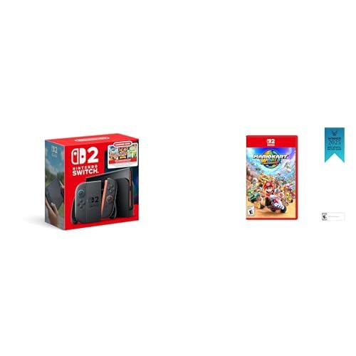 Image of Nintendo Switch 2: Choose Your Game Bundle with Mario Kart World Switch 2