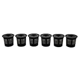 Keurig My K-Cup 5048 Single Serve Coffee Filter for K10 MINI Plus, K15, K40/45, K55, K60/65, K70/75/79 - Reuseable 6 Pack