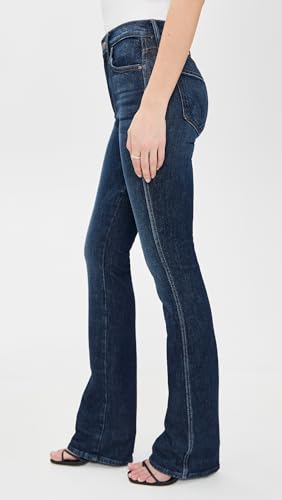 MOTHER Women's Mid Rise Smokin Double Heel Jeans4