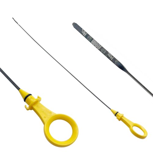 Engine Oil Level Indicator Dipstick for Audi Q5 2.0T for Passat B6 2011-2015 Petrol Indicator Oil Level Automotive Replacement Engine Dipstick Replace 06H-115-611E 06J115611F